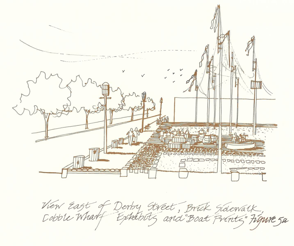Sketch of 1979 Maritime Park Proposa;