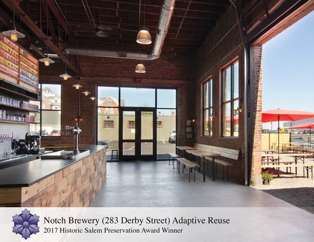 Interior shot of Notch Brewery