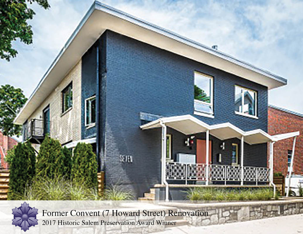 Blue house at 7 Howard Street