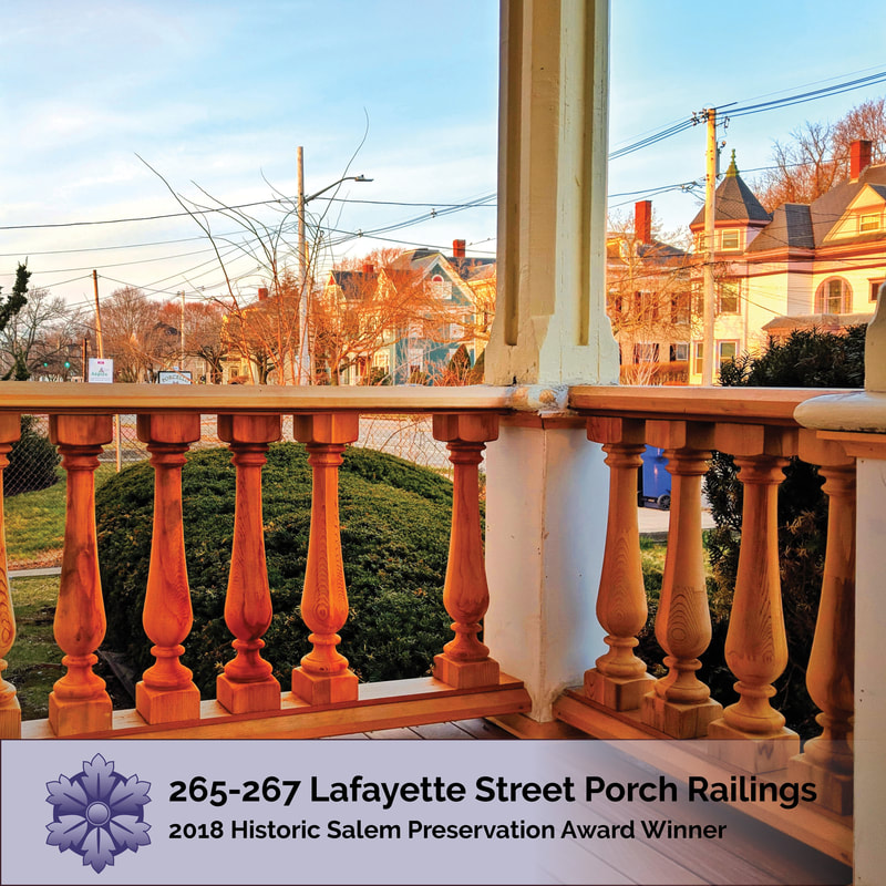 Porch view of 265-167 Lafayette Street