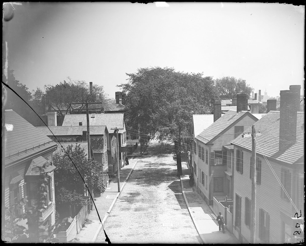 Archival photograph of Norman Street by Frank Cousins