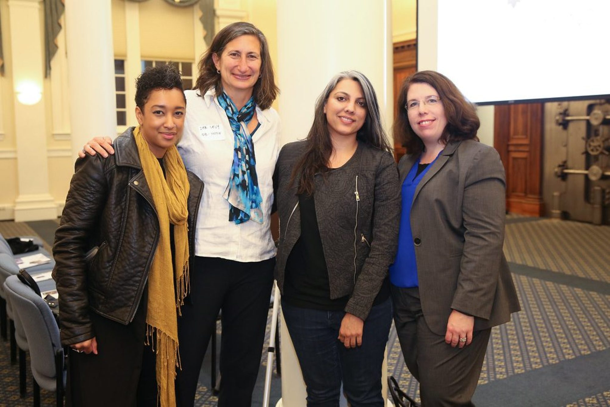 Members at the annual meeting