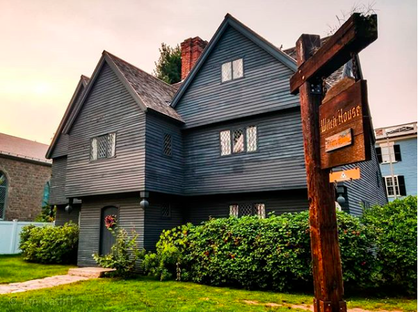 Judge Jonathan Corwin House, also known as The Witch House. Salem, MA